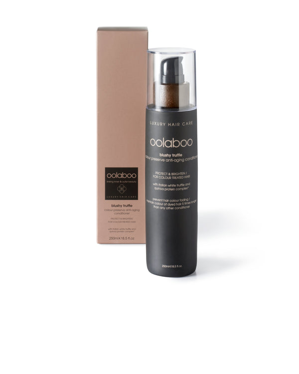 oolaboo anti aging color conditioner bottle