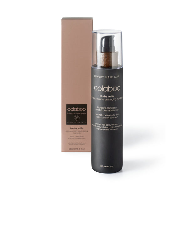 oolaboo anti aging color shampoo bottle