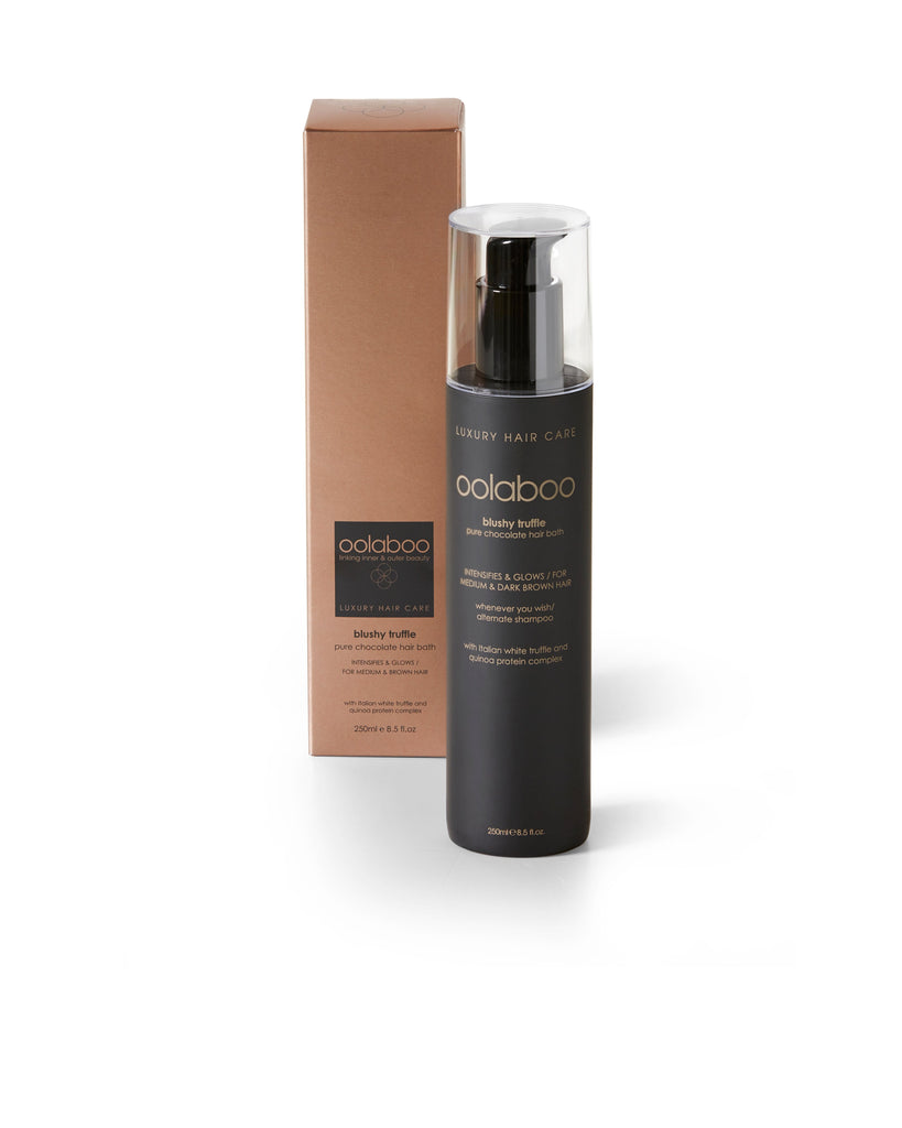 oolaboo pure chocolate hair bath shampoo bottle