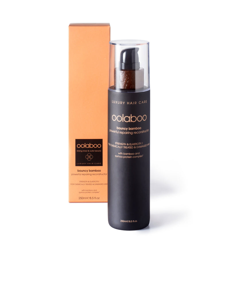 oolaboo bouncy bamboo repairing reconstructor conditioner bottle