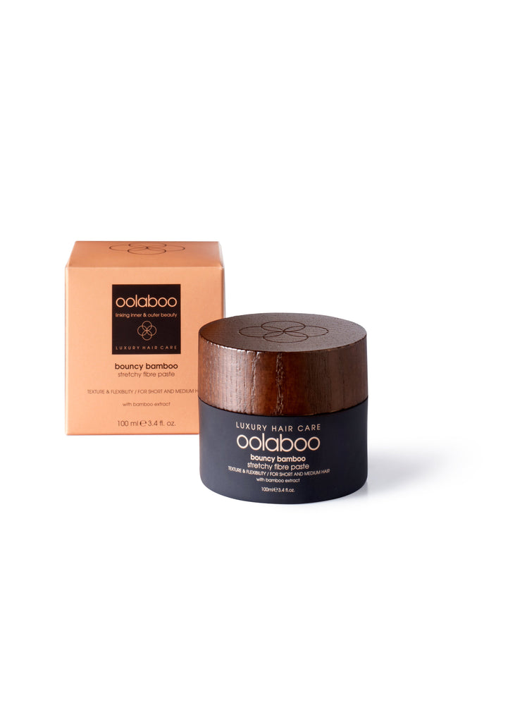 oolaboo bouncy bamboo fibre paste styling product