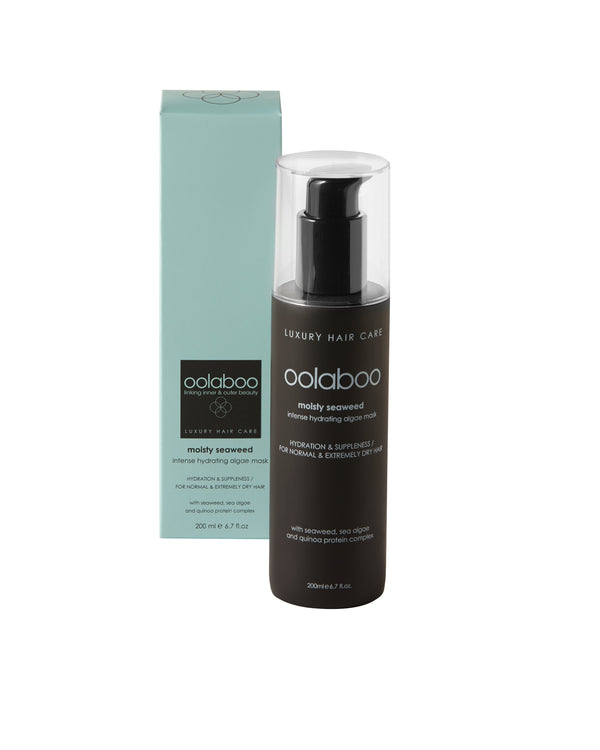 oolaboo moisty seaweed algae mask bottle